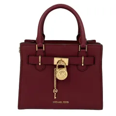 MICHAEL KORS(マイケルコース) ハンドバッグ ハミルトン サッチェル スモール ボルドー ミニバッグ レザー
