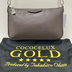 新品✨COCOCELUX GOLD 牛革 2WAYショルダーバッグ ベビーピンク - メルカリ