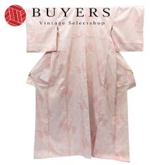 【中古】 小紋 正絹 パープル あずき色 江戸小紋 紗綾型 和装 呉服 和服 きもの レディース 女性 中古】 小紋 正絹 パープル あずき色 江戸小紋 紗綾型 和装 呉服 和服