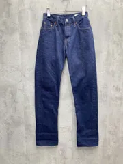 LEVI'S リーバイス 501 赤タブ カットオフ加工 デニムパンツ sizeW32L34/青 ■■ レディース
