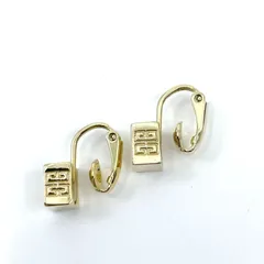ジバンシィ　Givenchy  イヤリング　ゴールド　ヴィンテージ　4G　ロゴ