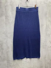 COLLAGE GALLARDAGALANTE コラージュ ガリャルダガランテ ニット スカート sizeF/ネイビー ■◇ レディース
