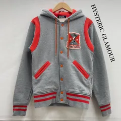 ヒステリックグラマー フード スタジャン ワッペン パッチ セーラーカラー 0251CF01 パーカー メンズ S ISItems【USED】【古着】【中古】50152124