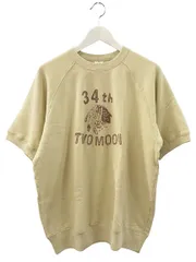 TWO MOON トゥームーン Short Sleeve 34th Sweatshirt 10320 半袖 スウェット 46 ライトベージュ トレーナー トップスのサムネイル