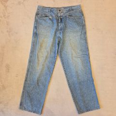 極美品/W38】PRADA デニムパンツ 三角ロゴ 現行タグ ICチップ認識済 