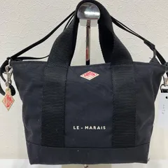 2278　DANTON　ダントン　LE-MARAIS　2way　トートバッグ　ハンドバッグ　ショルダーバッグ　ブラック　黒　Cordura Canvas　コーデュラナイロン　無地　小さめ　ミニ　レディース　軽量　カジュアル　シンプル　メンズ　ユニセックス