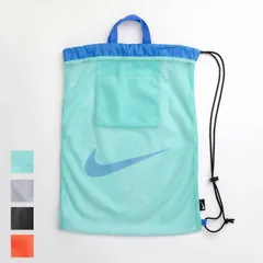 ナイキ メッシュプールバッグ NIKE SWIM ワンショルダー スイムバッグ   スイミングバッグ 水泳バッグ 水着入れ 水着袋 学校  メンズ レディース 大人 キッズ ジュニア 子ども 水泳用品/1994043