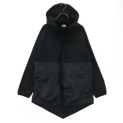 Reebok リーボック フード付 ジップアップ ジャケット M ブラック メンズ 古着
