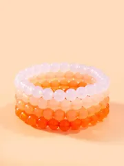 ジュエリー レディース ブレスレット セット 4点セット ボヘミアン スタイル レディース用ビーズブレスレット