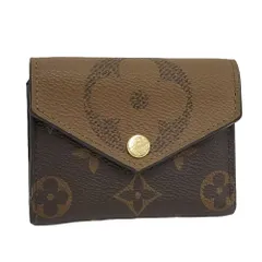 LOUIS VUITTON ポルトフォイユゾエ モノグラムリバース M80725 RFID