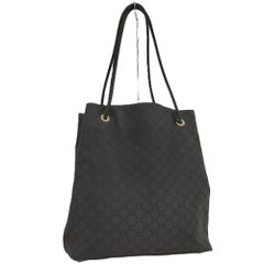 美品】GUCCI グッチ トートバッグ スエード GG柄 トムフォード期 黒
