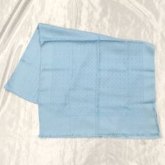 パテックフィリップ 水色 カシミア 大判 ストール ショール スカーフ