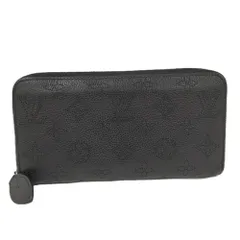 LOUIS VUITTON ジッピーウォレットマヒナ 長財布 モノグラムノワール M61867