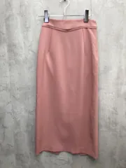 美品 SNIDEL スナイデル バックデザインタイトスカート size0/ピンク  ■◇ レディース