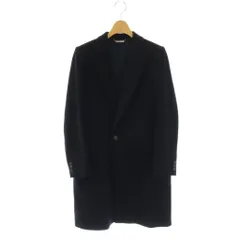 ビューティフルピープル beautiful people チェスターコート ロング ウール カシミヤ混 34 ネイビー /HK ■GY06のサムネイル