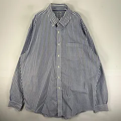 古着 ブルックスブラザーズ Brooks Brothers 長袖シャツ ボタンダウン L  ブルー系 ストライプ メンズのサムネイル