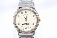 【W300-69】動作品 電池交換済 Coca Cola SEIKO ALBA URBAN コカ・コーラ セイコー アルバ アーバン 腕時計 V701-6B50 メンズのサムネイル