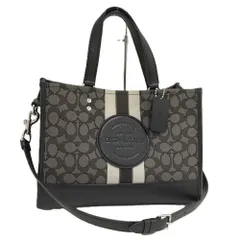 COACH 2WAYショルダーバッグ シグネチャー キャンバス ブラック 4113