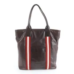 美品 バリー トレインスポッティング レザー トート バッグ ショルダー ビジネス 通勤 書類鞄 A4 ブラウン メンズ MBE DX6-3【中古】