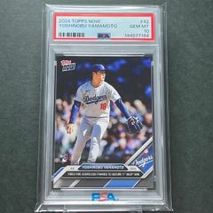西田陸浮 直筆サイン 2024 1st Bowman Chrome psa9 - メルカリ