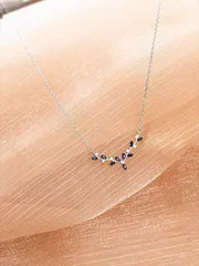 ジュエリー レディース ネックレス 1個 ユニークなS925スターリングシルバー鹿の角ペンダントネックレス 