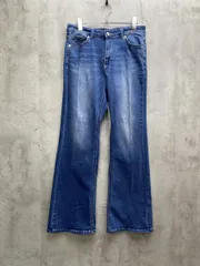 EDWIN エドウィン フレアーパンツ ブーツカット デニムパンツ sizeL/ブルー  ■■レディース