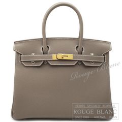 エルメスHERMES バーキン30 エトゥープ 超美 あんしん鑑定無料 - メルカリ