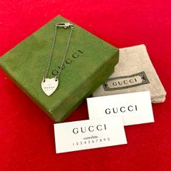 GUCCI ハートモチーフ ブレスレット シルバー Ag925 #17 - メルカリ