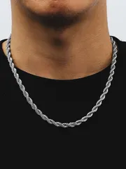 ジュエリー メンズ ネックレス 17KM ファッショナブル & シンプル ツイスト ロープ , 理想的な 用 バケーション , パーティー , と デイリーウェア , として  ギフト 用 デート ネックレス