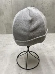 ■XLARGE エクストララージ スタンダードロゴ カフビーニー ニット帽 sizeONE/グレー ◆■メンズ