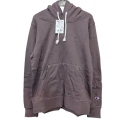 チャンピオン Champion パーカー フーデッドスウェットシャツ ブラウン XLサイズ メンズ 長袖 プルオーバー ロゴ ワンポイント