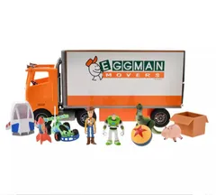 【新品・未開封】トイ・ストーリー おもちゃ ムービングトラック プレイセット / ウッディ バズ・ライトイヤー フィギュア (#D00047)