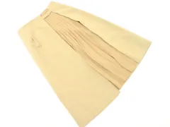 SOUP スープ 切替 プリーツ ロング スカート size9/ベージュ ■◇ レディースのサムネイル
