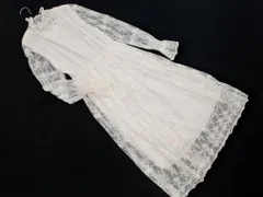 新品 LODISPOTTO ロディスポット レース ベルスリーブ 長袖 ロング ワンピース sizeM/白 ■◇ レディースのサムネイル