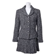 CHANEL P45630K05721 ココマーク付き コットン リブニット タンクトップ CHANEL - CHANEL P45630K05721 ココマーク付き コットン リブニット