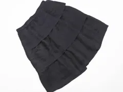 YORKLAND ヨークランド ティアード スカート size7AR/黒 ■◇ レディースのサムネイル