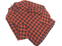 BEDWIN THE HEARTBREAKERS ベドウィン アンド ザ ハートブレイカーズ チェック プルオーバー シャツ size1/赤ｘ黒 ■◇ メンズ