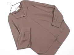 OPAQUE オペーク 長袖 カットソー sizeM/茶 ■◇ レディースのサムネイル