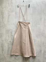 美品 Couture Brooch クチュールブローチ ダンボールスウェードサス付きスカート フレア size36/ピンク ◆■レディース