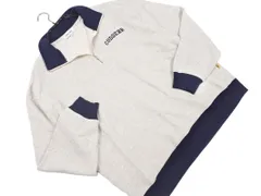 MONO-MART モノマート スウェット ハーフジップ カットソー sizeM/グレー ■◇ メンズ