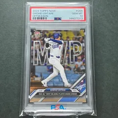 OS6【PSA10】PSA専用袋入り！大谷翔平 2024年ナ・リーグMVP獲得　2024 Topps now OS-6 Los Angeles Dodgers  Shohei Ohtani