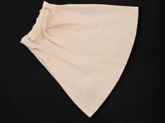 BODY DRESSING ボディドレッシング ベルトリボン Aライン 台形 スカート size36/アイボリー ■◇ レディースのサムネイル