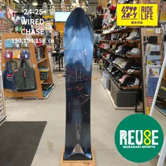 USE609【ムラスポ公式】WIRED　ワイアード　CHASE　チェース　150,154,158 cm　24-25　メンズ　未使用品　スノーボード　中古品（USED）のサムネイル