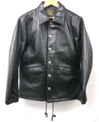 LEATHER BOMU カーコート 馬革 レザージャケット コードバン XL - メルカリ