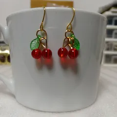 turuhime様専用 ☆300円ピアス 56. 2粒チェリー