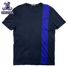 中古AB BottegaVeneta ボッテガヴェネタ Tシャツ ネイビー/パープル メンズ 辻屋質店A3778のサムネイル
