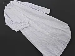 AMERICAN HOLIC アメリカンホリック ストライプ シャツ ワンピース sizeL/青 ■◇ レディース