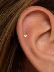 ジュエリー レディース イヤーアクセサリー 1ペア 3mm ハート 925スターリングシルバー レディース ピアス かわいいピアス 軟骨ピアス スタッド ウェディング ブライダルジュエリー バレンタイン仕様