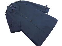 LANVIN ランバン ライナー付き トレンチ コート 紺 ◇■ メンズ