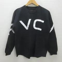 g■ルーカ/RVCA ロンT/カットソー コットン【XS】黒/men's/90【中古】■のサムネイル